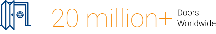 Asset 11 20 Million+ Doors Worldwide